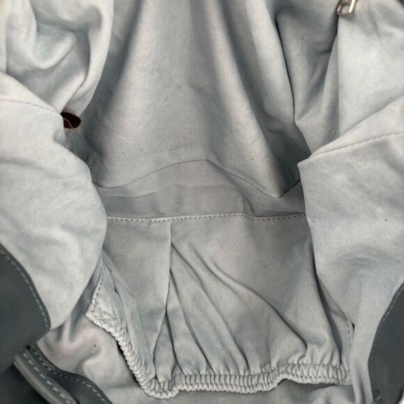 Patricia Nash Safflower Blue Cantinella Crochet Bag with Bamboo Handles - Picture 13 of 16